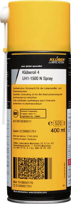 4本 KLUBERSYNTH-UH1-14-151 NOKグリース クリューバー Klübersynth UH1 14-151 | NOKクリューバー株式会社