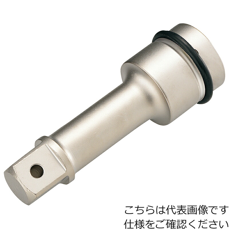 [インパクト用エクステンションバー]ＴＯＮＥ（株） ＴＯＮＥ インパクト用エクステンションバー 全長４００ｍｍ 差込角２５．４ｍｍ NE80-400 1個【387-6705】
