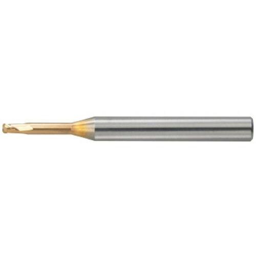 ■[超硬ラジアスエンドミル]ユニオンツール（株） ユニオンツール 超硬エンドミルＨＬＲＳ ２枚刃ロングネックラジアス φ１ＸＲ０．１×法的有効性長２０ HLRS2010-01-200 1本【332-9291】【代引不可商いもの】【電子メイル便1個まで客体商いもの】