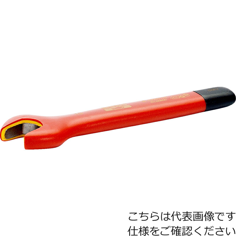 ■[絶縁工具（スパナ）]スナップオン・ツールズ（株） ＢＡＨＣＯ １０００Ｖ絶縁仕様片口スパナ２７ｍｍ 6MV-27 1丁【423-5487】【代引不可商品】【メール便1個まで対象商品】