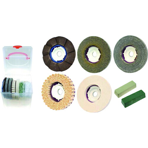 ■[軸付剃刀砥]柳瀬（株） ヤナセ ＳＧ 鏡面一発レコード盤一揃いの道具 SG-K-SET2 1個【代引不可商いもの】【電子メール便1個まで客体商いもの】
