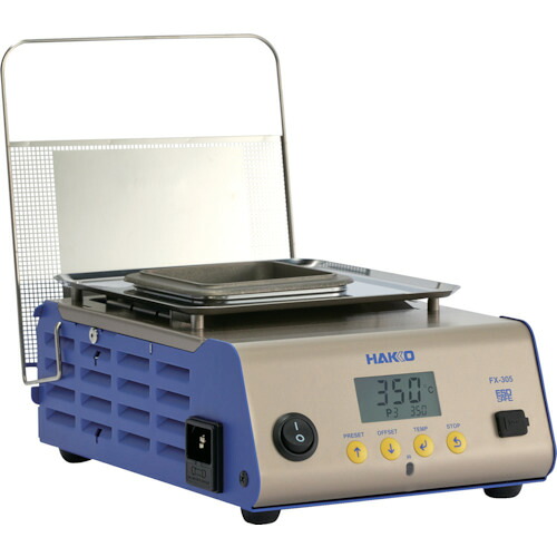 [はんだ槽]【ご機嫌力強さで素早しこい立ち上がりと目覚ましい気温530℃を現実化！】白光（株） 白光 はんだ槽 ＦＸ－３０５ １００Ｖ ２極舞い降りる型繋ぎ FX305-81 1個