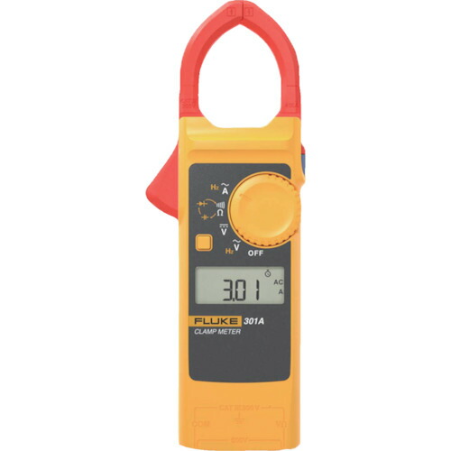 [デジタルクランプメーター（遣り取り・直流電流位置づける用）]（株）フルーク・ジャパン ＦＬＵＫＥ 携帯型軽さクランプメーター ３０１Ａ 301A 1台