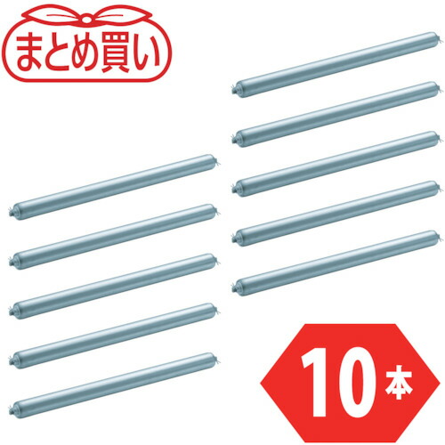 [取替用単品巻き]トラスコ中山（株） ＴＲＵＳＣＯ まとめ買い 取替用単品 スチール写真巻き Φ５７×２．１ｔ Ｗ３００ Ｓ付１０本仕掛ける VL57W300-21-10P 1組