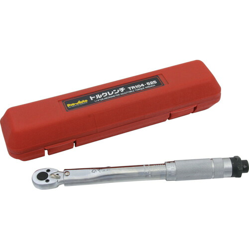 [トルクレンチ（ダイヤル式）]スエカゲツール（株） スエカゲ トルクレンチ１／４ TR104-525 1丁