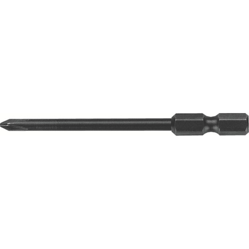 ■[片頭ドライバービット]長堀工業（株） ナック ドライバービット シングル 差込６．３５ｘＮｏ．２ｘ２００Ｌ 37S2200 10本【代引不可商品】【メール便1個まで対象商品】