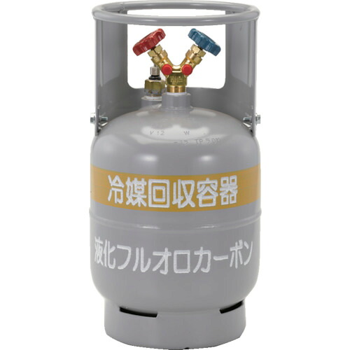 [フロンリコールとり備える部分品]（株）イチネンＴＡＳＣＯ タスコ 冷媒リコール用ボンベ １２Ｌ TA110-12 1本