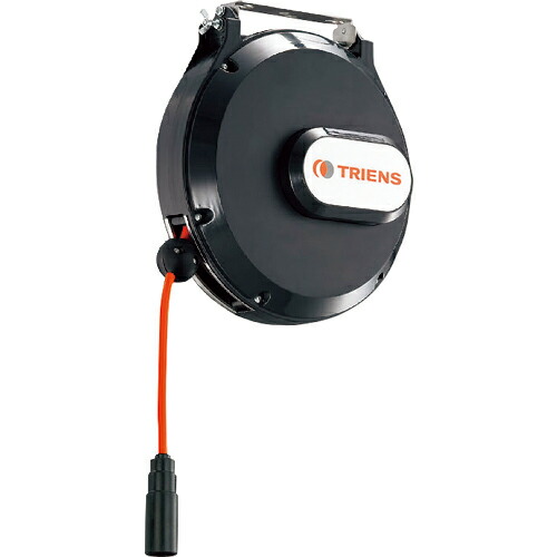 [エアリール]（株）三協リール ＴＲＩＥＮＳ エアーホースリール 内径６．５ｍｍ×１０ｍ 環境配慮型 THS-210B 1台
