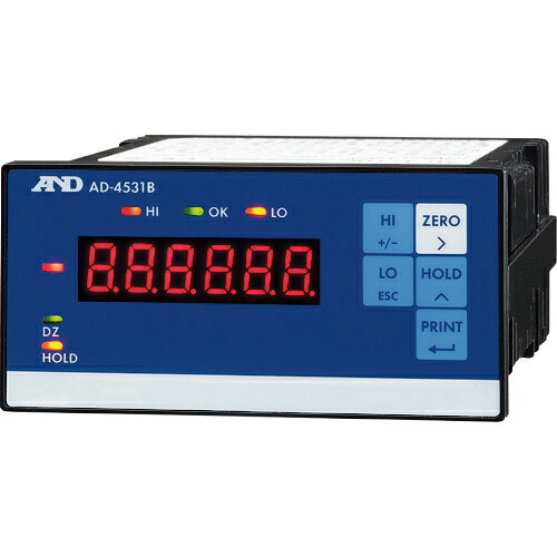 [ロードセル]（株）エー・アンド・デイ Ａ＆Ｄ　デジタルインジケーター　ＡＤ－４５３１ＢＪＡ AD-4531BJA 1台【159-4398】 22,011円