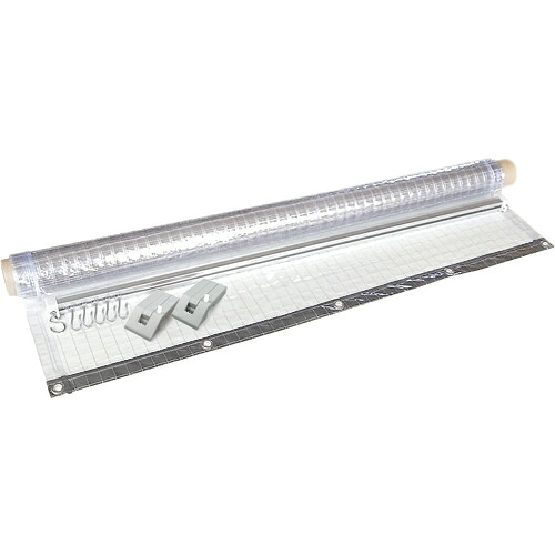 ★[落下・転倒防止用品]（株）ヒナカ ＨＩＮＡＫＡ スチール棚用防塵シートセット KLX5515-90 1Ｓ【174-6775】【代引不可商品】 13,302円