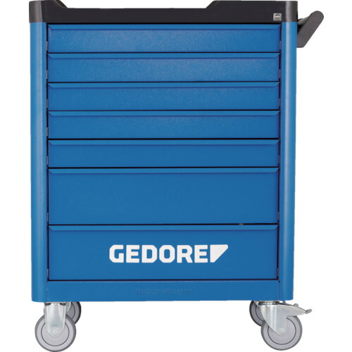 ★[整備用工具セット]ＧＥＤＯＲＥ社 ＧＥＤＯＲＥ　ツールトローリー　引出７段　８０ｘ５　１６２．５ｘ２ 2977311 1台【855-0193】【代引不可商品】