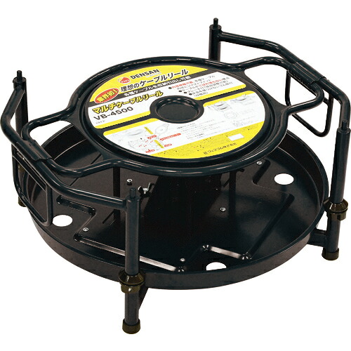 ★[ケーブルリール]ジェフコム（株） ＤＥＮＳＡＮ マルチケーブルリール VB-4500 1個【112-2639】【代引不可商品】｜ものづくりのがんばり屋