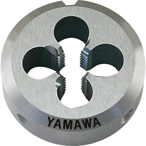 [ダイス]（株）弥満和製作所 ヤマワ ポイントソリッドダイス ＤＰＯ Ｓ４ Ｍ１５Ｘ１．５ ３８径 DPO-S4-M15X1.5-38 1個【215-2066】