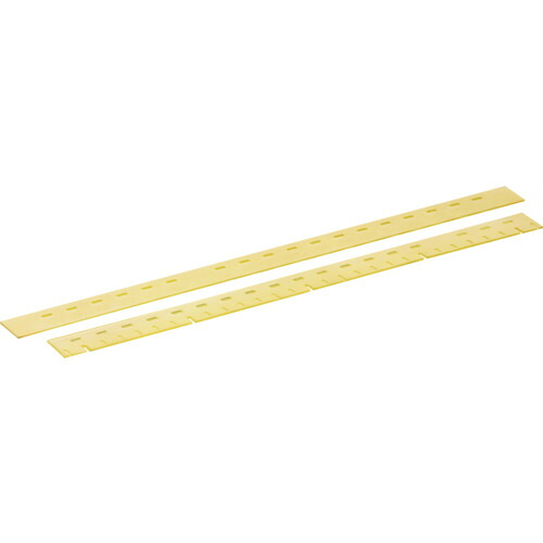 [床洗浄機用オプションパーツ]ケルヒャージャパン（株） ＫＡＲＣＨＥＲ スクイジーゴム ２枚入 ４５０ｍｍ 耐油性 半透明（４．０３７&minus;０３５．０） 4.037-035.0 1個【311-8412】｜ものづくりのがんばり屋