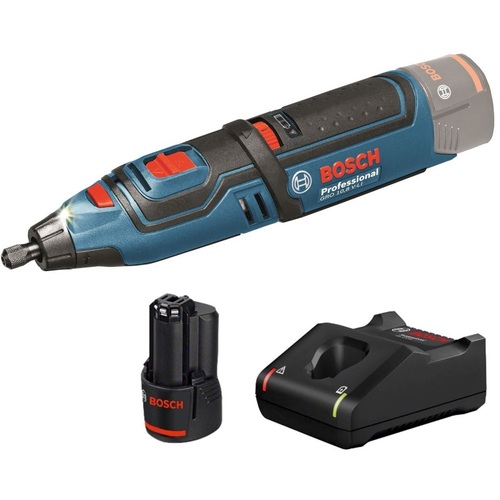 [マイクロ粉砕機]ボッシュ（株） ボッシュ １０．８Ｖコードレスミニルーター＋乾電池申し受ける器書き割り GRO10.8V-35HSET 1Ｓ【661-5423】