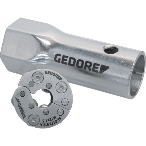 [ねじ山切り換える物の具]ＧＥＤＯＲＥ社 ＧＥＤＯＲＥ 螺子釘山取りつくろう物の具 ＴＨＲＥＡＤ ＲＥＳＥＴ Ｍ１２×１．５ 3461874 1個【680-0948】