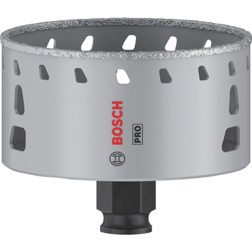 [替刃式ホールソー]ボッシュ（株） ボッシュ 磁器タイル用乾式ダイヤモンドホールソー ８３ｍｍ 2608901573 1本【680-7778】｜ものづくりのがんばり屋