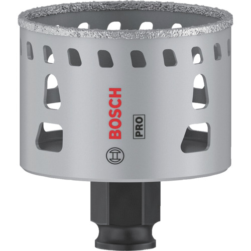 [替刃式ホールソー]ボッシュ（株） ボッシュ 磁器タイル用乾式ダイヤモンドホールソー ６０ｍｍ 2608901565 1本【680-7786】