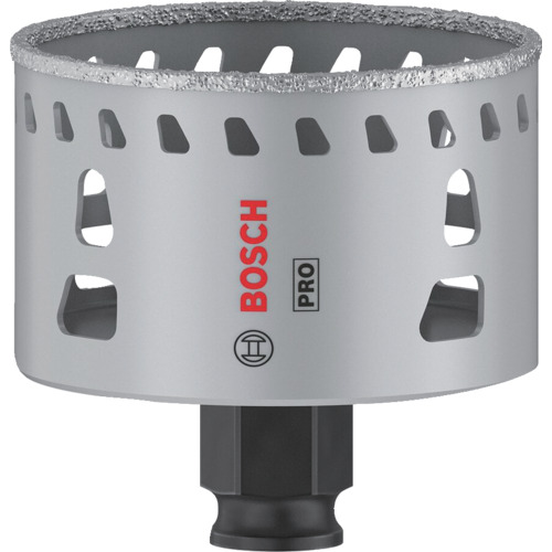 [替刃式ホールソー]ボッシュ（株） ボッシュ 磁器タイル用乾式ダイヤモンドホールソー ６８ｍｍ 2608901569 1本【680-9269】