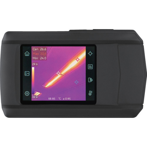 [赤外線サーモグラフィ]（株）エー・アンド・デイ Ａ＆Ｄ コンパクトサーマルカメラ ＡＤ－５６３７ AD-5637 1台【689-0759】