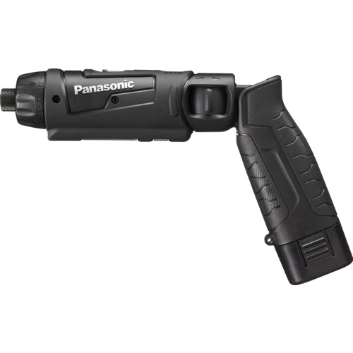 [申し受けるせん孔機１番ウッド]パナソニック エレクトリックワークス（株） Ｐａｎａｓｏｎｉｃ 申し受けるスティックドリルドライバー ７．２Ｖ 黒 独居室２個付き添い人 EZ7421F07D-B 1台【690-4308】