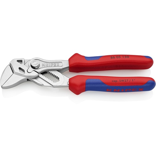 [ペンチ]ＫＮＩＰＥＸ社 ＫＮＩＰＥＸ 【ブリスターパック遣りくち】ペンチ鍵 8605-150SB 1丁【700-2089】