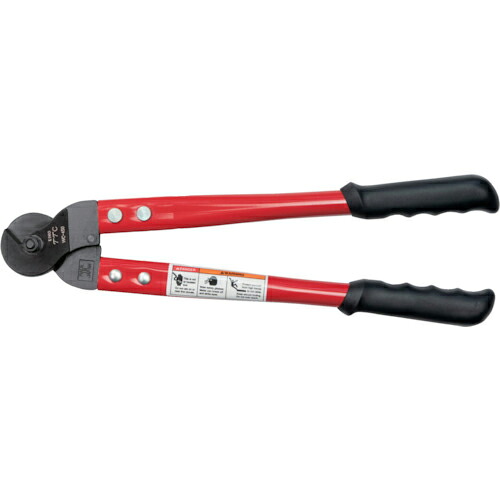 [ワイヤカッター]（株）ツノダ　ＴＴＣ　ＫｉｎｇＴＴＣ　大型ワイヤーロープカッター　ロックバネ付　WC-450　1丁【785-3777】