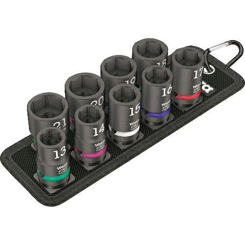 [差しひびき用ソケット仕かける]【貨物輸送無料】Ｗｅｒａ社 Ｗｅｒａ Ｂｅｌｔ Ｃ １インパクターソケットベルトセット 004580 1Ｓ【195-2220】【北海道・沖縄貨物輸送別途】【smtb-KD】 締付工具-ソケットレンチ用ソケット-手動工具