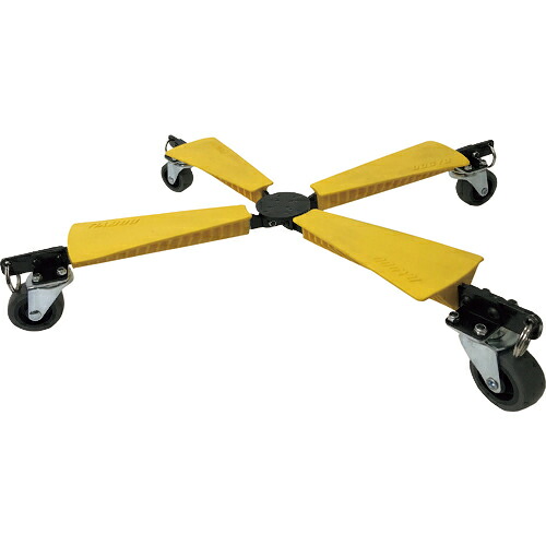 [脂製平台車]土牛製作（株） ＤＯＧＹＵ Ｘ－ＣＡＲＴ ＸＣ０１５０Ｙ 03786 1台【215-4362】