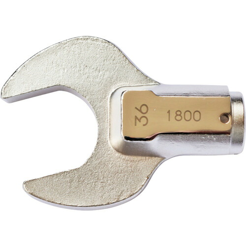 [トルクレンチ用交換ヘッド]（株）中村製作所 カノン　ＳＣＫスパナヘッド１８００ＳＣＫ３６　1800SCK-36 1個【392-2472】