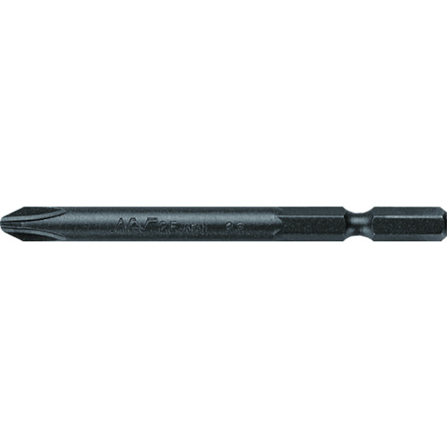 ■[小型精密用ドライバービット]長堀工業（株） ナック　ドライバービット　シングル　差込５ｘＮｏ．２ｘ３００Ｌ　1S2300 10本【396-2814】【代引不可商品】【メール便1個まで対象商品】