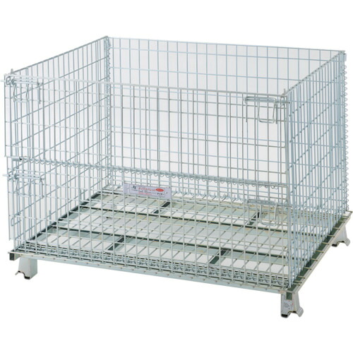 [メッシュパレット]【送料無料】（株）テイモー テイモー　ボックスパレット標準型　１０００&times;１２００&times;８９０　１０００ｋｇ　1012-L 1台【462-3665】【代引不可商品】【北海道・沖縄送料別途】【smtb-KD】｜ものづくりのがんばり屋