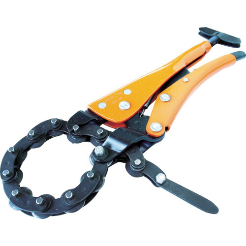 [パイプカッター]ＧＲＩＰ&minus;ＯＮ社 ＧＲＩＰ&minus;ＯＮ チェーンパイプカッター 182-12 1本【752-1171】｜ものづくりのがんばり屋