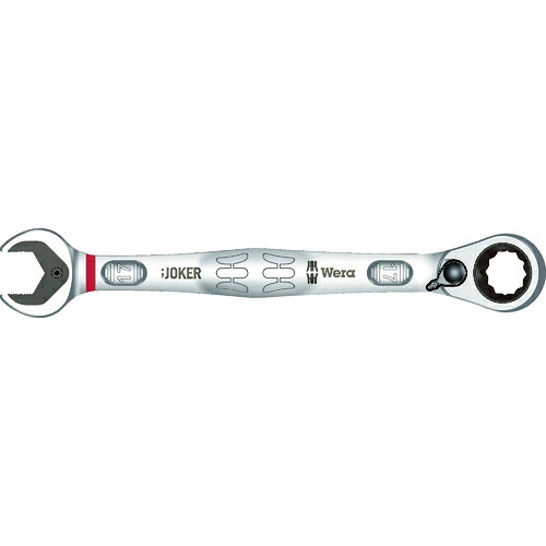 ■[コンビネーションラチェットレンチ]Ｗｅｒａ社 Ｗｅｒａ コンビネーションラチェットレンチ １７ｍｍ 020072 1丁【819-5989】【代引不可商品】【メール便1個まで対象商品】｜ものづくりのがんばり屋