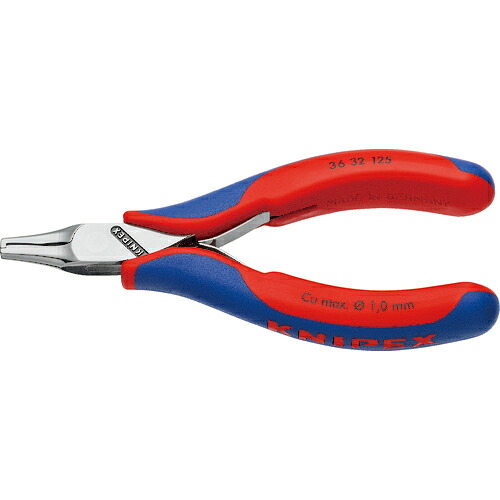 [プライヤー]ＫＮＩＰＥＸ社 ＫＮＩＰＥＸ ３６３２－１２５ エレクトロニクスアッセンブリープライヤー 3632-125 1丁【195-5212】