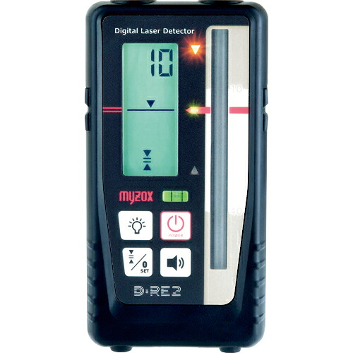 [回転させるレーザ]【貨物輸送無料】（株）マイゾックス ＭＹＺＯＸ デジタル０仕掛ける受光器＜Ｄ－ＲＥ２＞ D-RE2 1台【225-5346】【北海道・沖縄貨物輸送別途】【smtb-KD】