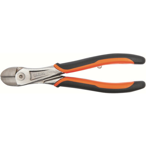 [ニッパ]スナップオン・ツールズ（株） ＢＡＨＣＯ エルゴ ＨＤニッパー メッキタイプ ピアノ線切断Φ２．３ｍｍ 全長１６０ｍｍ 21HDGC-160IP 1丁【497-9087】