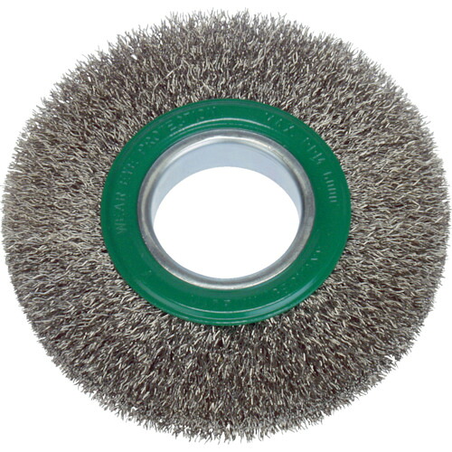 [ホイールブラシ]ＬＥＳＳＭＡＮＮ社 ＬＥＳＳＭＡＮＮ ホイルブラシ １００ｍｍ ０．３ ステンレス線 323363 1個【752-1243】