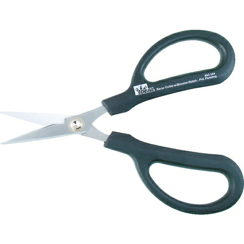 ■[ケーブルカッター（航空機産業用）]東京アイデアル（株）　ＩＤＥＡＬ　ケブラー（Ｒ）カッター　45-344　1丁【759-8360】【代引不可商品】【メール便1個まで対象商品】