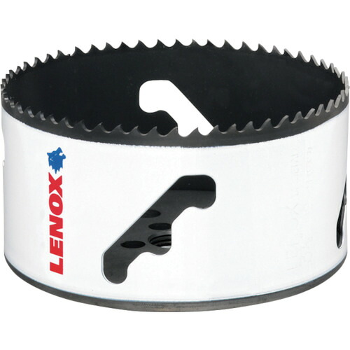 [替刃式ホールソー]スタンレーブラック・アンド・デッカー ＬＥＮＯＸ スピードスロット 分離式 バイメタルホールソー ９８ｍｍ 5121741 1本【106-3026】