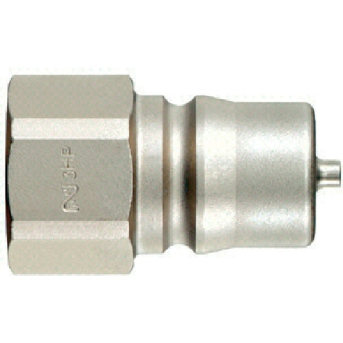 [金属カップリング]日東工器（株） 日東 ＨＳＰカプラ ニトリルゴムＮＢＲ（ＳＧ）相手側取付サイズＲ１ 8HP STEEL NBR 1個【113-7808】