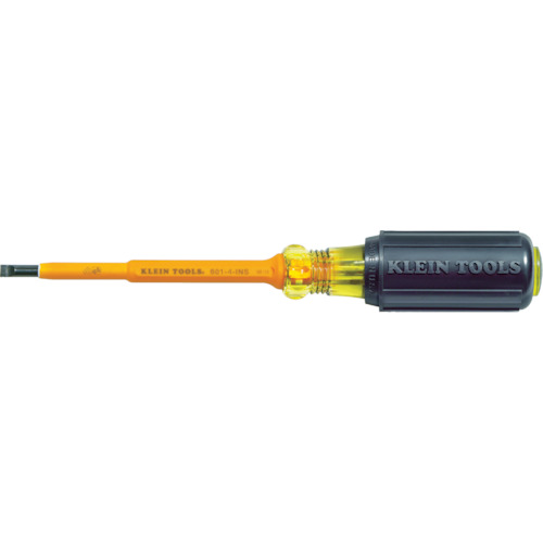 [絶縁工具（ドライバー）]ＫＬＥＩＮ ＴＯＯＬＳ社 ＫＬＥＩＮ 絶縁マイナスドライバー ５．０Ｘ１００ 6014INS 1本【114-1391】