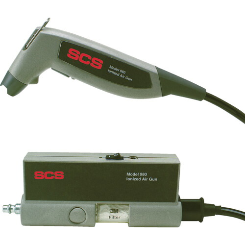 [エア湖式除電機]【貨物輸送無料】ＤＥＳＣＯ ＪＡＰＡＮ（株） ３Ｍ イオナイズドエアーガン ９８０ 980 SCS 1台【163-1560】【北海道・沖縄貨物輸送別途】【smtb-KD】