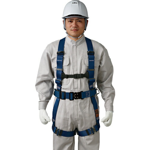 [ハーネス型墜落制止用器具（胴ベルト付）]【送料無料】（株）谷沢製作所 タニザワ　墜落制止用器具　フルハーネス　“輝２” 574A-OT3-B 1本【171-7605】【北海道・沖縄送料別途】【smtb-KD】