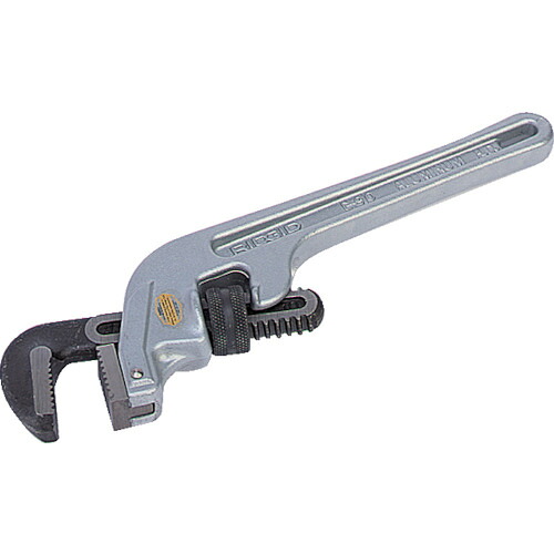 [パイプレンチ（アルミ製）]【送料無料】Ｒｉｄｇｅ Ｔｏｏｌ Ｃｏｍｐａｎ リジッド アルミエンドパイプレンチ E-914 1丁【211-7878】【北海道・沖縄送料別途】【smtb-KD】