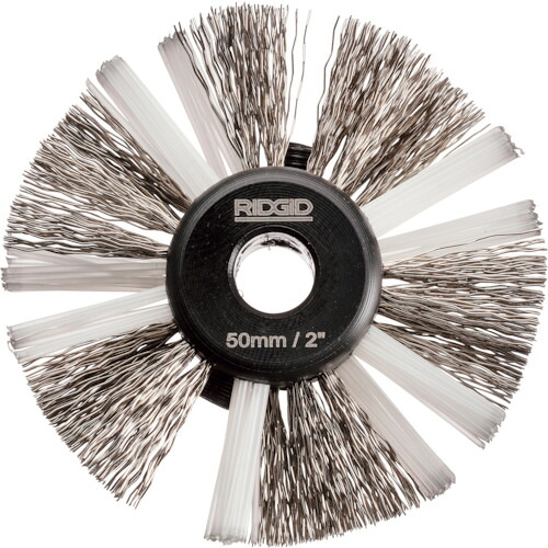 [水抜き管掃き出す機用取り替えっこ先っちょ物の具]Ｒｉｄｇｅ Ｔｏｏｌ Ｃｏｍｐａｎｙ ＲＩＤＧＩＤ ナイロンスチールブラシ Ｋ－９－２０４ ５０粍 68973 1個【257-4737】