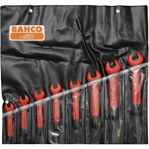 [絶縁工具（スパナ）]【送料無料】スナップオン・ツールズ（株） ＢＡＨＣＯ １０００Ｖ絶縁片口スパナセット 6MV/8T 1S【437-1283】【北海道・沖縄送料別途】【smtb-KD】