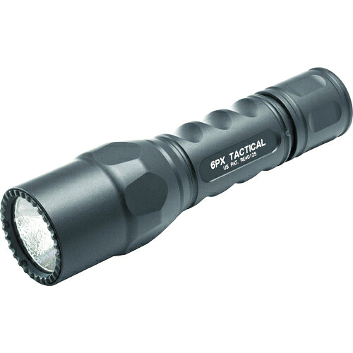 [ＬＥＤ懐中電灯（電池式）]【送料無料】ＳＵＲＥＦＩＲＥ社 ＳＵＲＥＦＩＲＥ ６ＰＸ タクティカル 6PX-C-BK 1個【490-3854】【北海道・沖縄送料別途】【smtb-KD】
