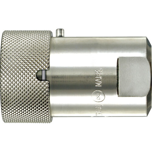 [金属元素カップリング]日東工器（株） 日東 ＨＳＰカプラソケット おねじ印字機／テーパねじ 競争相手側打っ付け大きさＲ３／４ 6HS-PL STEEL NBR 1個【777-9143】
