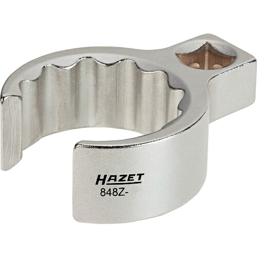 [クロウフットレンチ]【送料無料】ＨＡＺＥＴ社 ＨＡＺＥＴ　クローフートレンチ（フレアタイプ）　対辺寸法１８ｍｍ 848Z-18 1個【813-2905】【北海道・沖縄送料別途】【smtb-KD】